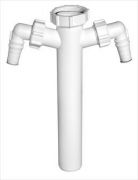 Styron Ktcs 40 mm, dupla mosgpcsatlakozval 260 mm hossz, STY-512-1